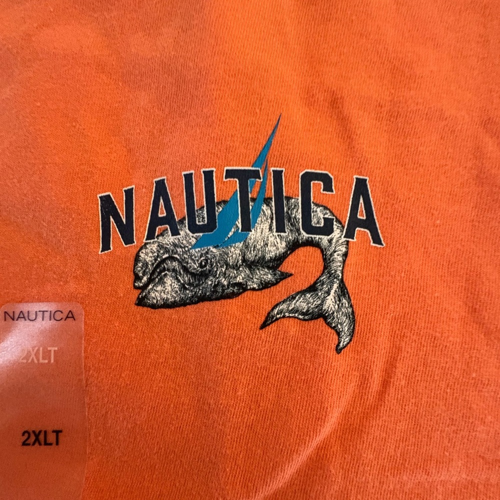 Big and Tall Nautica  men’s 2XLT Tee SHIRT, NWT